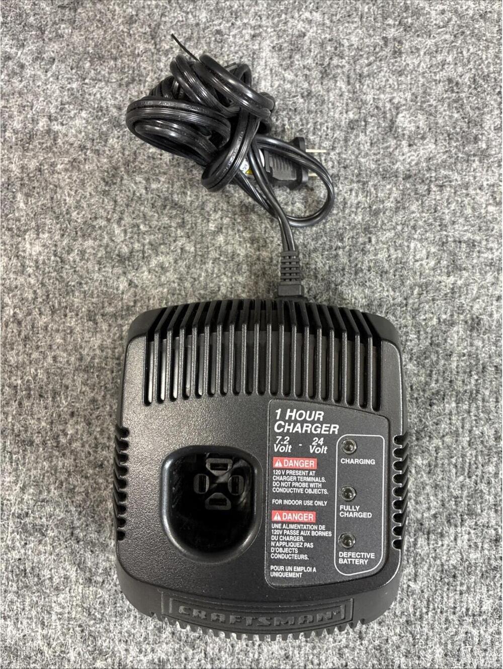 TESTED Craftsman C3 19.2V Genuine OEM Nickel Cadmium NiCdONLY Battery Charger